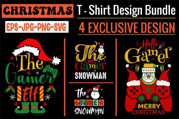 Christmas Gaming T-Shirt Design Bundle Review