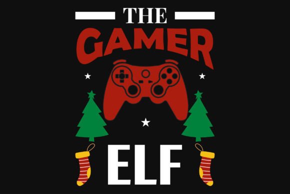 Christmas or Gaming Graphics for T-Shirt Designs