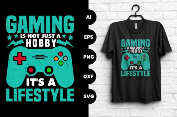 Funny Vector Gaming Graphics for T-Shirt Designs