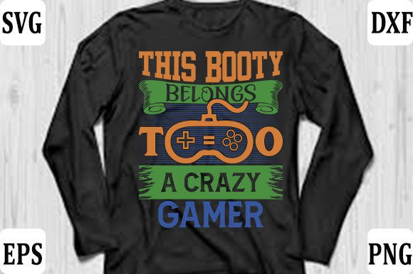 Gaming Gamer T-Shirt Design Graphics & Designs