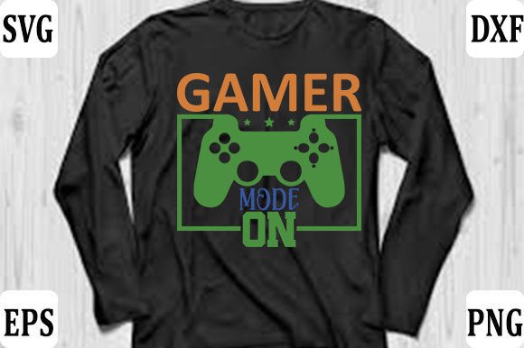 Gaming Gamer T-Shirt Design Graphics & T-Shirt Designs