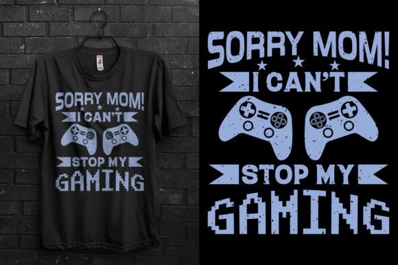 Gaming Tee Graphics for T-Shirt Designs
