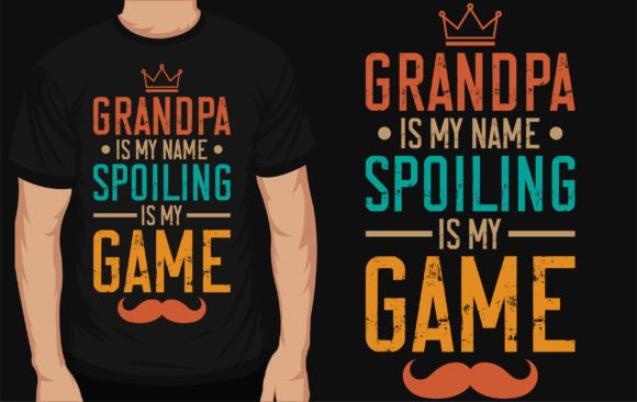 Grandpa Gaming Graphics for T-Shirt Designs